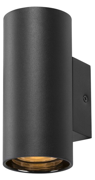Fali Lámpa SLV, Asto Tube, dimmable, Fekete, Nappali, Fém, Modern