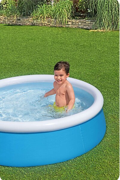 Bestway: Fast Set Elso medencém felfújható peremu medence 152x38cm