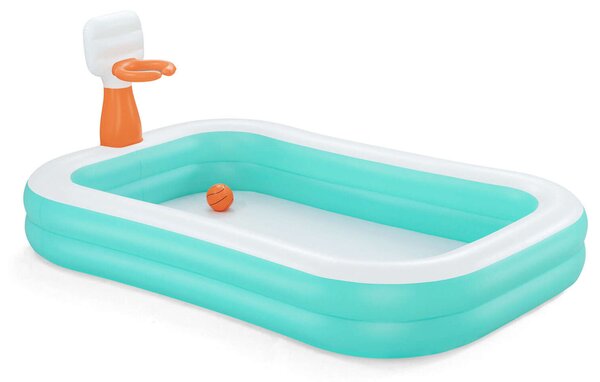 Dunk'n splash felfújható medence 251 x 168 x 102 cm bestway 54445