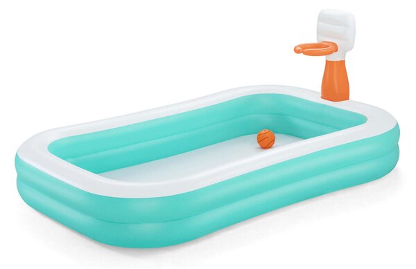 Dunk'n splash felfújható medence 251 x 168 x 102 cm bestway 54445