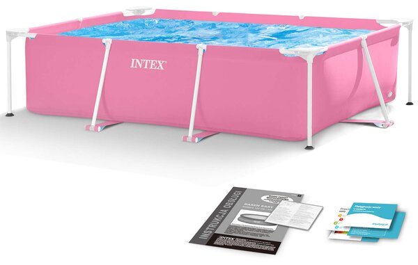 Intex Fémvázas medence 220x150x60cm (28266)