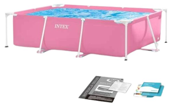 Intex Fémvázas medence 220x150x60cm (28266)