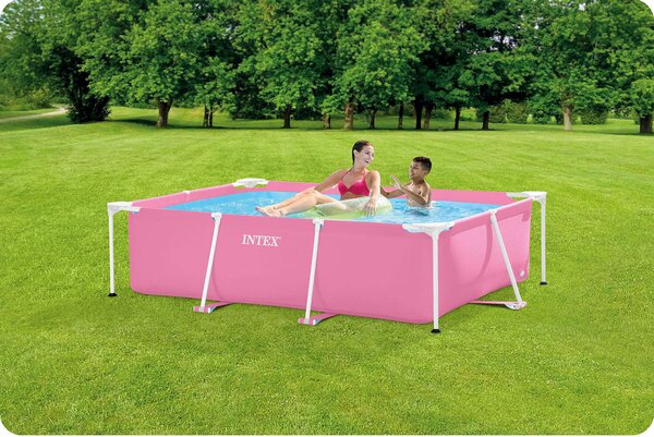 Intex Fémvázas medence 220x150x60cm (28266)