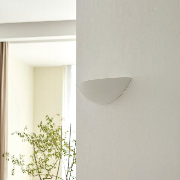 Fali Lámpa Lindby, Guilia, dimmable, Fehér, Folyosó, Gipsz / Agyag, Modern