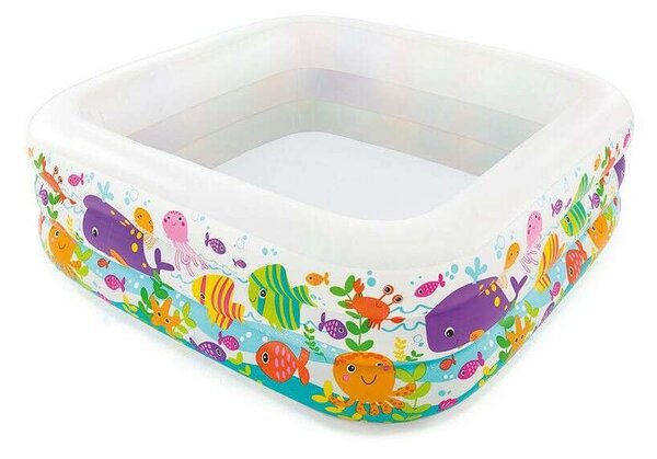 Intex Clearview Aquarium Pool Szögletes gyerekmedence