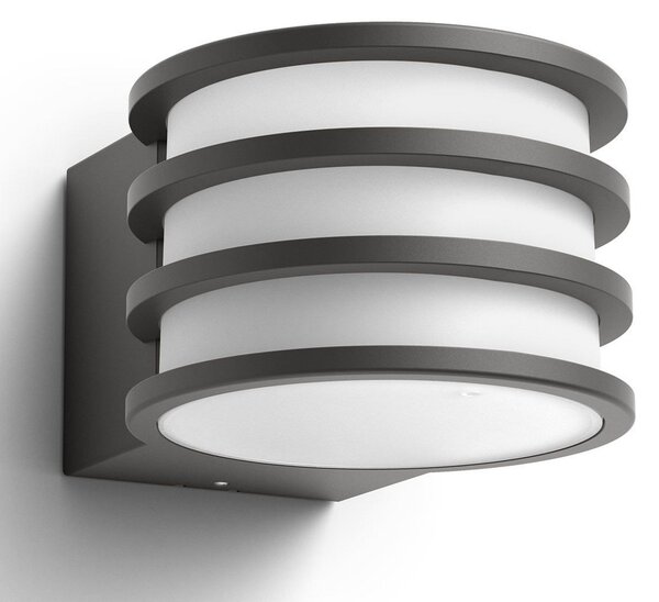 Kültéri Lámpa Philips Hue, Philips Hue Lucca, dimmable, Fekete, Fém, Modern