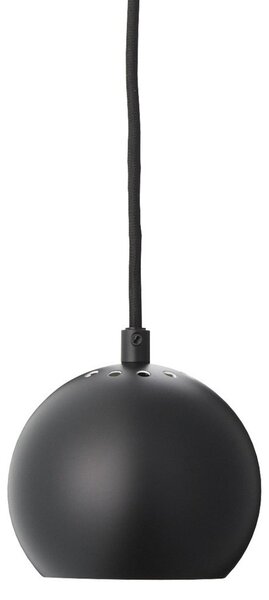 Függőlámpa FRANDSEN, Ball, dimmable, Fekete, Nappali, Fém, Dizájn