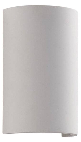 Fali Lámpa Lindby, Colja, dimmable, Fehér, Nappali, Gipsz / Agyag, Modern