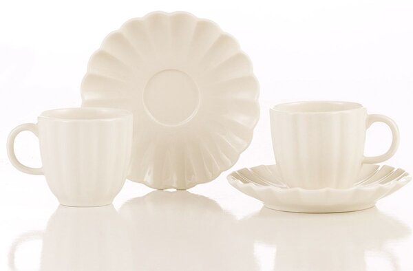 2 részes porcelán kávéscsésze szett alátéttel