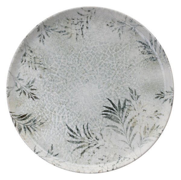 18 részes porcelán étkészlet fehér-antracit