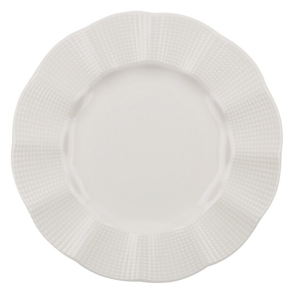 24 részes porcelán étkészlet krém
