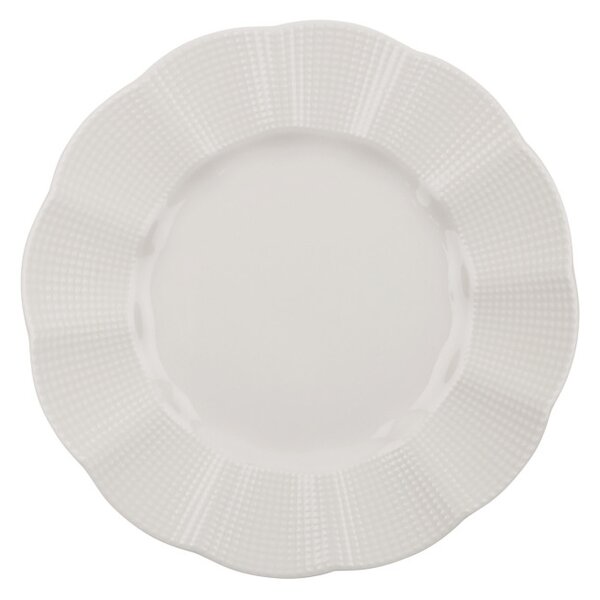 24 részes porcelán étkészlet krém