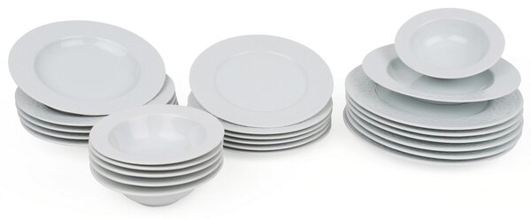 24 részes porcelán étkészlet
