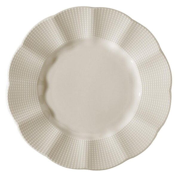 26 részes porcelán étkészlet krém