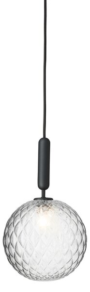 Függőlámpa Nuura Aps, Miira 1 Large, dimmable, Átlátszó, Nappali, Üveg, Dizájn