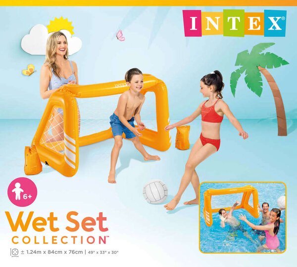 Intex Fun Goals felfújható Kapu + labda 140x89x81cm (58507NP)