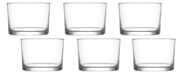 6 részes üveg tálka szett 240 ml