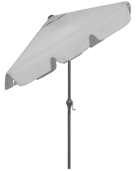 Springos összecsukható és dönthető kerti Napernyő 200x130cm - Szürke
