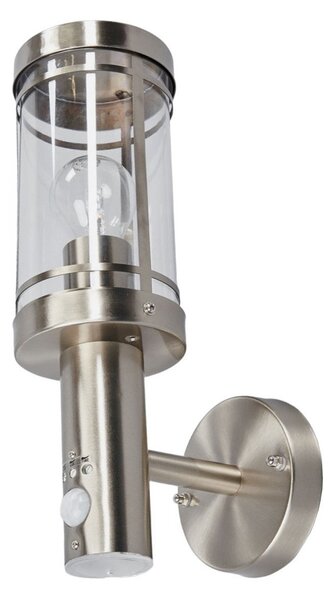Kültéri Lámpa Lindby, Djori, dimmable, Fémes, Erkély, Rozsdamentes acél, Modern