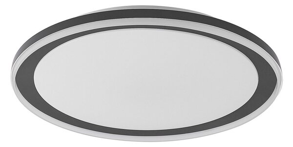Mennyezeti Lámpa Lindby, Verdan, dimmable, Fekete, Nappali, Fém, Modern