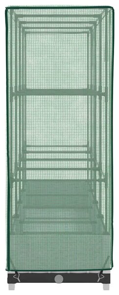 Rattan megjelenésű magaságyás melegháztakaróval 160x40x123 cm