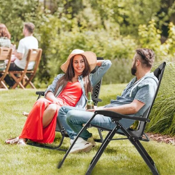 Pepita Zero Gravity Relax Szék pohártartóval - antracit