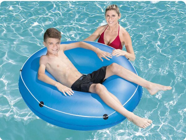 Nagyméretű úszógumi kék 119 cm bestway 36120