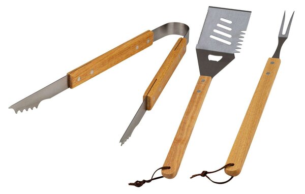 Somogyi 10-238-003 Grill rozsdamentes acél eszközök (3 darabos)