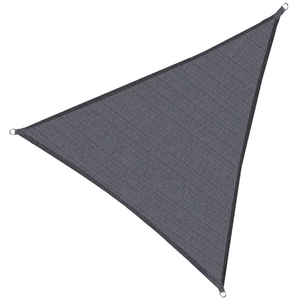 Springos háromszög Napvitorla 4x4x4m 160 g/m2 - Sötétszürke