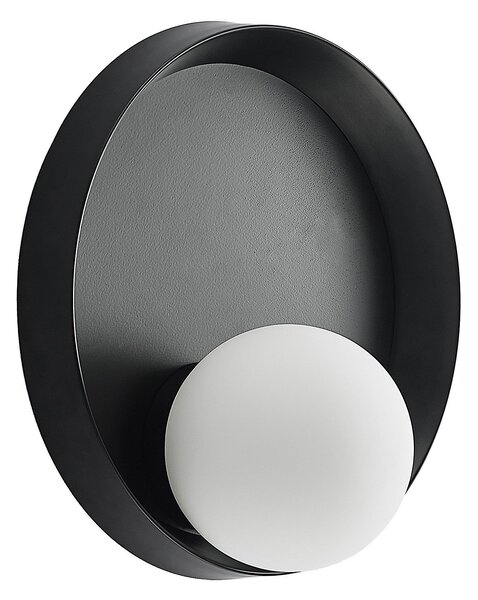 Fali Lámpa Lucande, Andelina, dimmable, Fekete, Nappali, Fém, Dizájn