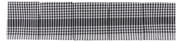 Pötikareli 10 részes pamut kéztörlő szett 45 × 65 cm, fekete