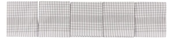Pötikareli 10 részes pamut kéztörlő szett 45 × 65 cm, szürke