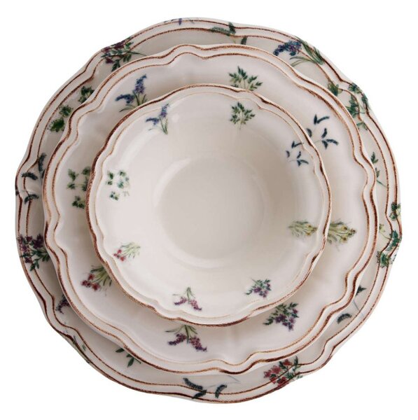 24 részes porcelán étkészlet