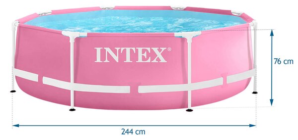 Intex Fémvázas medence 244x76cm (28290)