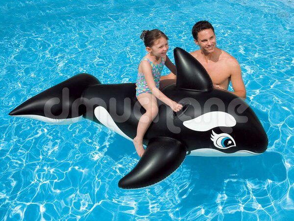 Orca felfújható játék 193 x 119 cm intex 58561