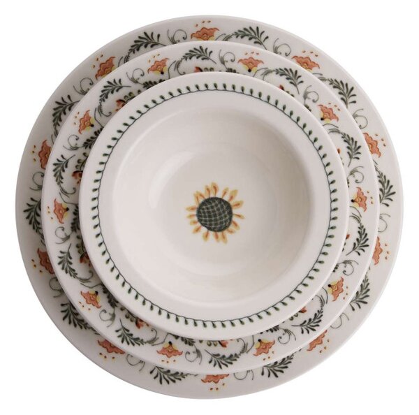 24 részes porcelán étkészlet