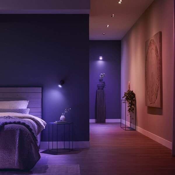 Mennyezeti Lámpa Philips Hue, dimmable, Fehér, Nappali, Fém