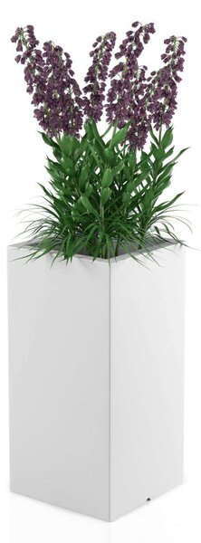 Designerska donica monumo torony pot biała