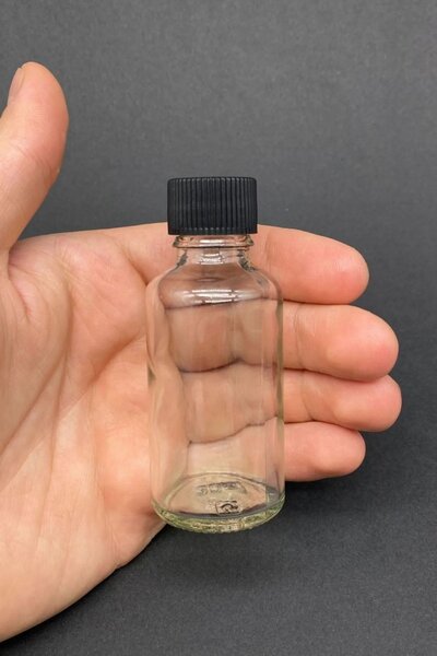 12 részes üveg fűszertartó palack készlet 30 ml