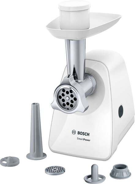 Bosch Húsdaráló, SmartPower, 1500 W, Fehér, Fehér, MFW2520W