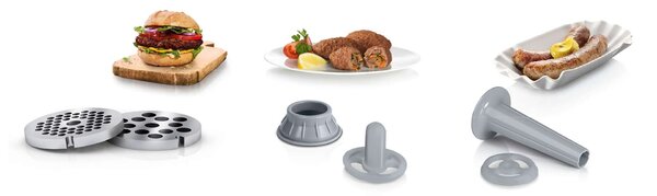 Bosch Húsdaráló, SmartPower, 1500 W, Fehér, Fehér, MFW2520W