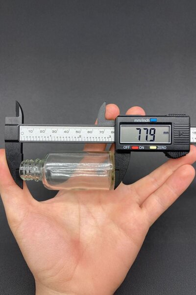 12 részes üveg fűszertartó palack készlet 30 ml