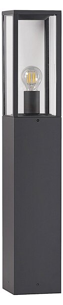 Kültéri Lámpa Lindby, Peldar, dimmable, Fekete, Terasz, Fém, Modern