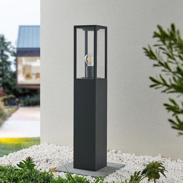 Kültéri Lámpa Lindby, Peldar, dimmable, Fekete, Terasz, Fém, Modern