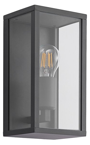 Kültéri Lámpa Lindby, Peldar, dimmable, Fekete, Erkély, Fém, Modern