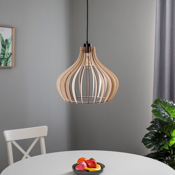 Függőlámpa Envostar, Faje, dimmable, Fa, Nappali, Fa, Skandináv