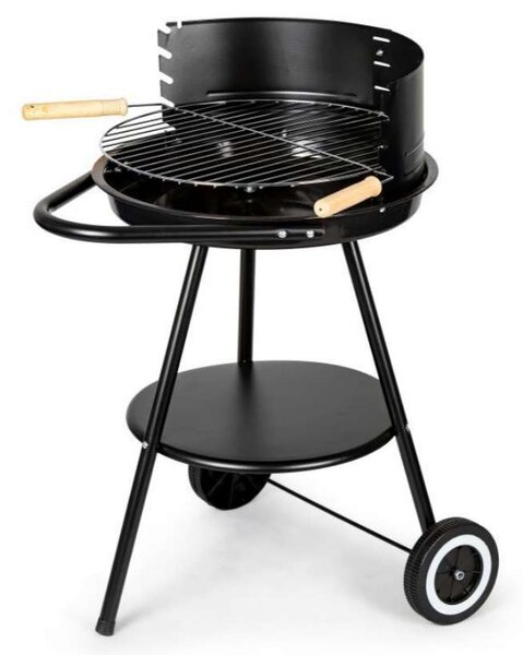 ModernHOME kerti Grillkocsi fém polccal