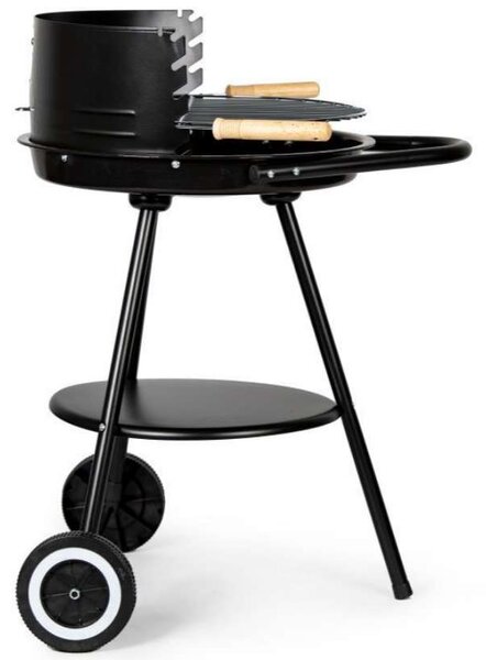 ModernHOME kerti Grillkocsi fém polccal