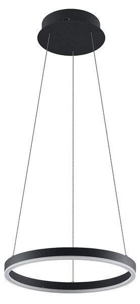 Függőlámpa Arcchio, Albiona, dimmable, Fekete, Konyha, Fém, Modern