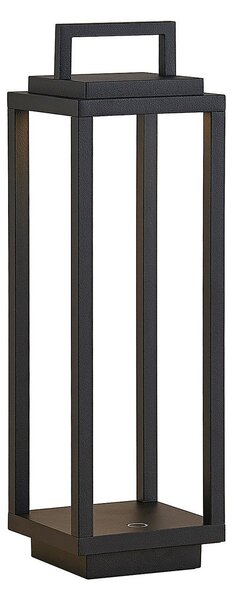 Kültéri Lámpa Lucande, Mirina, dimmable, Fekete, Fém, Modern